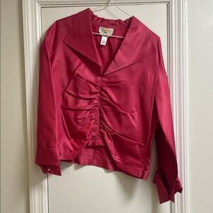 Talbots Pink Pure Silk Top
